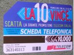SCHEDA TELEFONICA ITALIA 2U