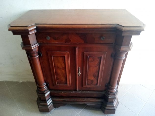 Mobile consolle porta TV in legno di Noce