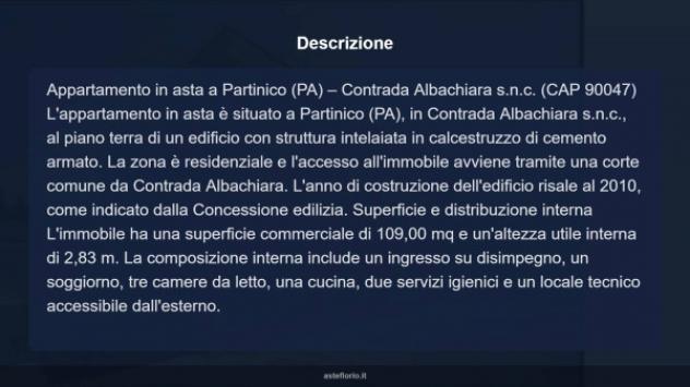 Immobile in asta di 109 m² con più di 5 locali in vendita a Partinico - Foto 14