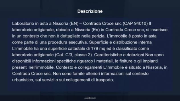 Immobile in asta di 179 m² in vendita a Nissoria - Foto 5