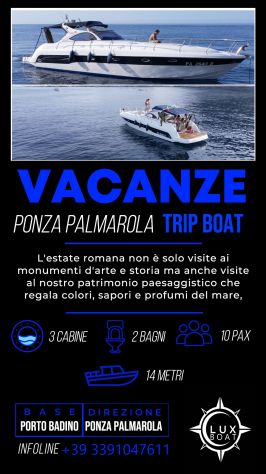 Festa di Compleanno in Barca Estate 2024 PONZA - PALMAROLA Info 3391047611