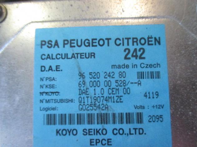 6900000528A CENTRALINA SERVOSTERZO CITROEN C2 1.4 D 50KW 5M 3P (2004) RICAMBIO USATO 9652024280 - Foto 2
