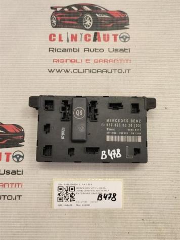 CENTRALINA PORTA SX GUIDA MERCEDES Vito W639 2° Serie 6398200026 (0314)