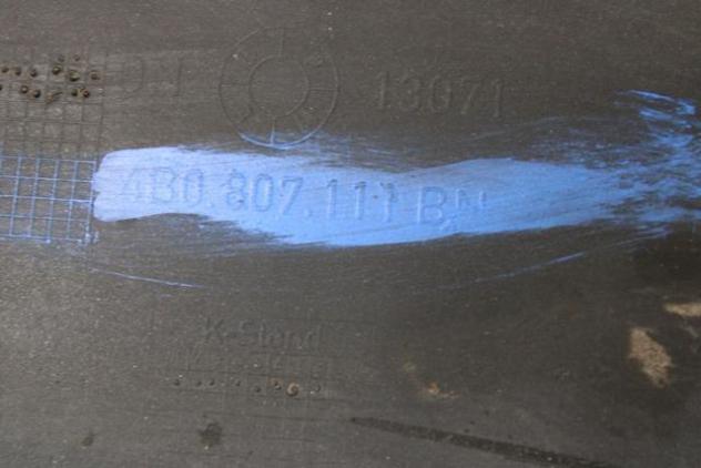 4B0807111BN PARAURTI ANTERIORE AUDI A6 AUT 5P (2004) RICAMBIO USATO GRAFFIATO - Foto 7
