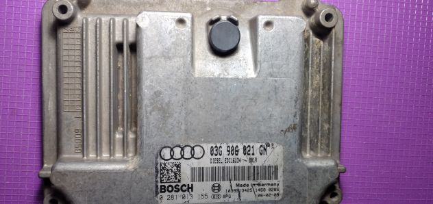CENTRALINA MOTORE AUDI A3 SPORTBACK 2.0 TDI, CODICE : 0281013155 BOSCH - Foto 2