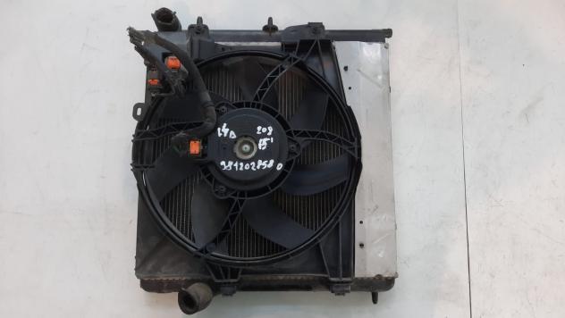 ELETTROVENTOLA PEUGEOT 208 Serie 9812028580 diesel 1.4 (1219)