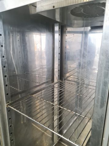 armadio frigo doppio in inox usato - Foto 4