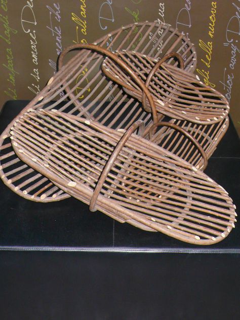 Etnico cesti legno rattan - Foto 5