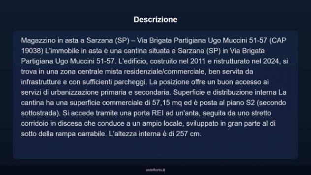 Immobile in asta di 57 m² in vendita a Sarzana - Foto 4