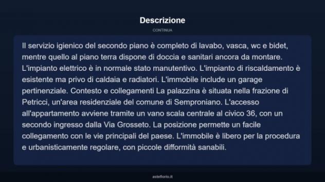 Immobile in asta di 151 m², box auto in vendita a Semproniano - Foto 17