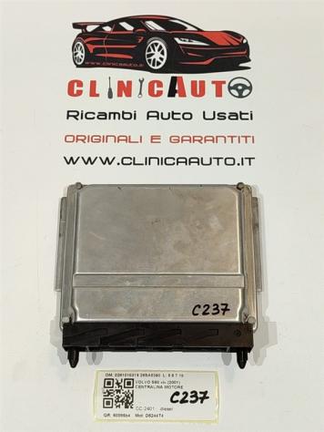 CENTRALINA MOTORE VOLVO S60 1° Serie 0281010319 28SA5360 D5244T4 diesel 2401 (0009)
