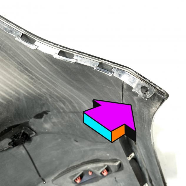 PARAURTI POSTERIORE COMPLETO VOLKSWAGEN Golf 6 Berlina 5K6807421 (0812) - Foto 7
