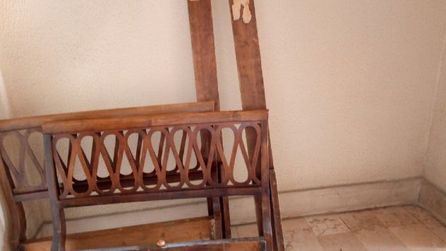 Lettino vintage inizi 900 - Foto 4
