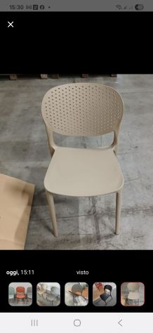 Poltrona polipropilene  per kebab  birrerie bar - Foto 5