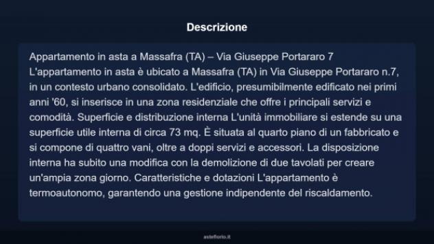 Immobile in asta di 73 m² in vendita a Massafra - Foto 5
