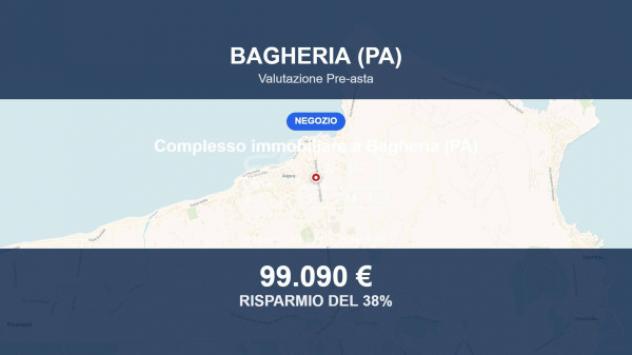 Immobile in asta di 483 m² in vendita a Bagheria