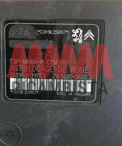 9666392480 Citroen C3 Picasso 1.6 centralina ABS gruppo pompa ATE - Foto 2