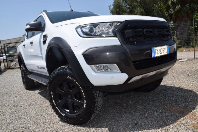 FORD Ranger WILDTRAK 4X4 - CABINA RIALZATA - BODY ALLARGATO +IVA DETRAIBILE - 3.2 TDCi 200CV AUTOM. DC 5pt. - GANCIO TRAINO - PELLE - CRUISE - BT - NA