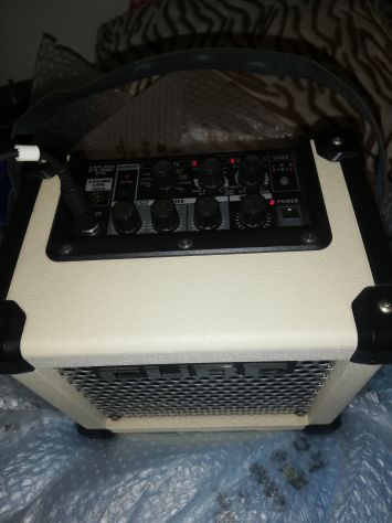Amplificatore Roland Cube Lite+Roland Mustang Mini +Roland Microcube Gx Bianco - Foto 3