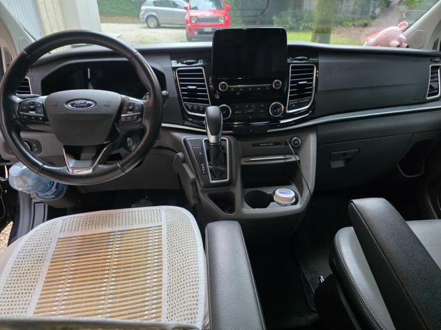 Ford Tourneo Custom ibrido plugin UNICO interni pelle perfetto 8 posti - Foto 8