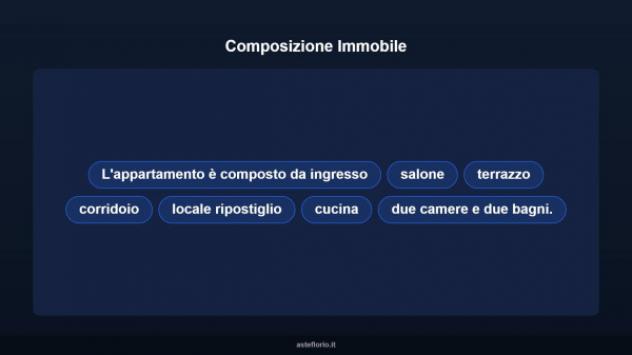 Immobile in asta di 110 m² con più di 5 locali in vendita a Roma - Foto 17