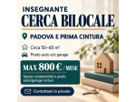 Insegnante cerca bilocale in affitto a Padova e prima cintura
