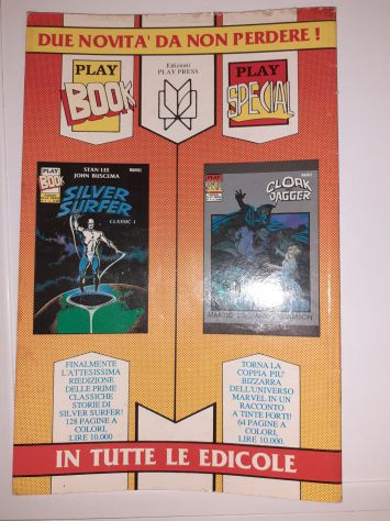 Fumetto "X-Marvel - L'universo mutante" n.6 Agosto 1990 Ed. Play Press Marvel - Foto 2