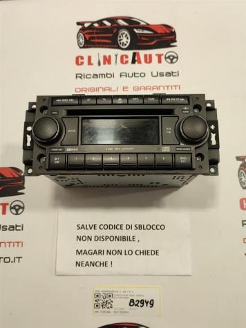 AUTORADIO CHRYSLER 300 C Berlina P05064363AB 642982 (04) - Foto 2