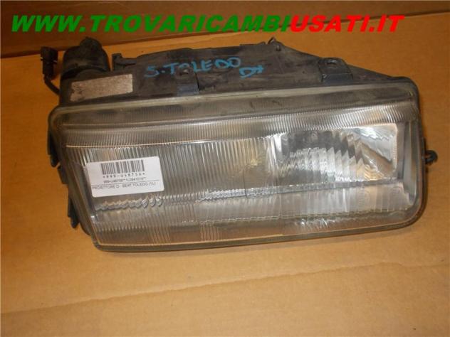 PROIETTORE D. SEAT TOLEDO (1L)  Parti elettriche  Fanaleria  Proiettori  Proiettore ant. SEAT - TOLEDO - 01-09-1995 - 01-09-1998