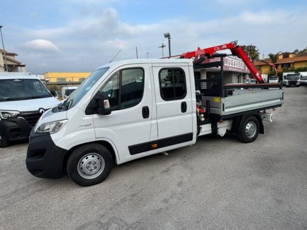 FIAT DUCATO 2.3 E6 DOPPIA CABINA GRU+CASSSONE rif. 23414857 - Foto 5