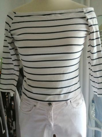 Completo Giacca e Pantaloni Bianco - Foto 6