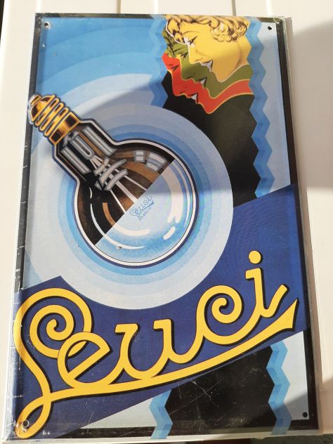 INSEGNA LEUCI TARGA IN RILIEVO - Foto 4