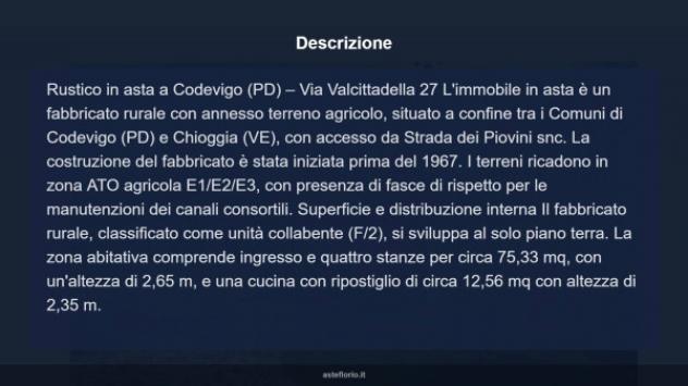 Immobile in asta di 1910 m² in vendita a Codevigo - Foto 7