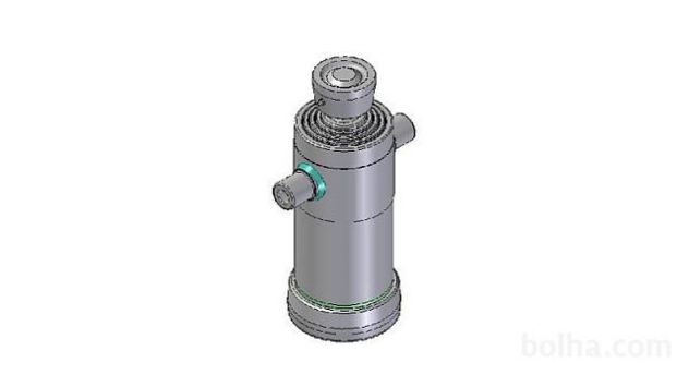 -CILINDRO TELESCOPICO STANDARD/SFERA 4 SFILATE 14 TONNELLATE