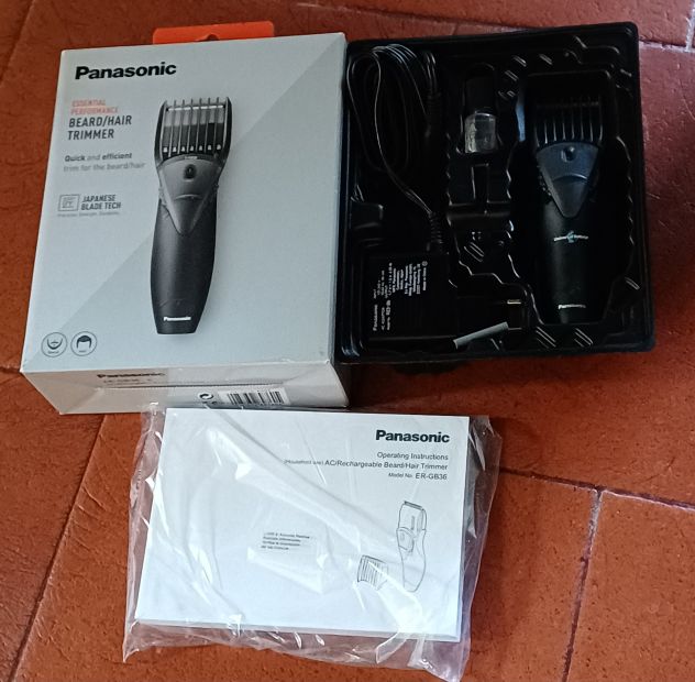 Panasonic ER-GB36, un rasoio regolabarba e tagliacapelli NUOVO. - Foto 2