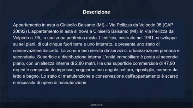 Immobile in asta di 47 m² in vendita a Cinisello Balsamo - Foto 17