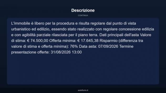 Immobile in asta di 140 m² in vendita a Sant'Agata di Esaro - Foto 14