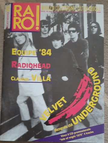 Rivista musicale "RARO!" - Annata Completa 1996 (11 numeri) - Foto 3