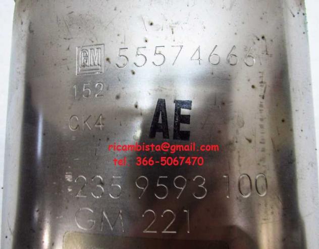 55574666 Opel Astra J catalizzatore 2359593100 - Foto 2
