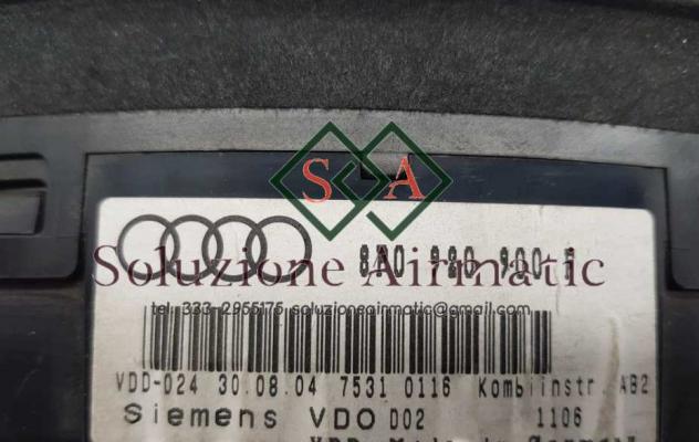 Audi A3 2.0 TDI quadro strumenti 8P0920900F - Foto 4