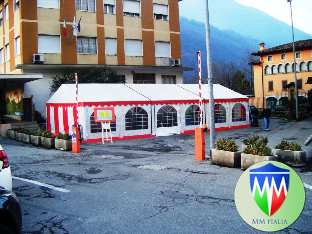 Strutture in Pvc 4 x 10 Professionali per Bar Ristoranti Giardino - Foto 6