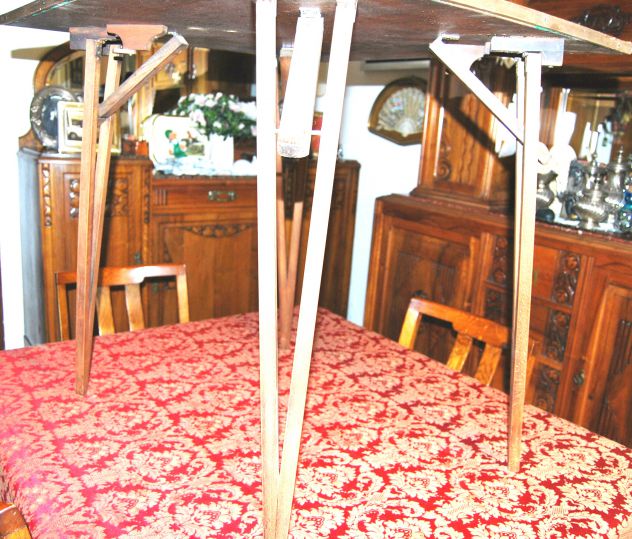 tavolino da gioco in legno richiudibile - Foto 10