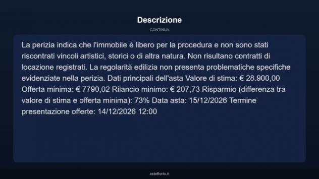Immobile in asta di 34 m² in vendita a Rende - Foto 5