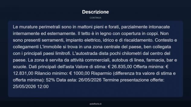 Immobile in asta di 153 m² in vendita a Casei Gerola - Foto 11