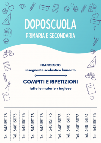 DOPOSCUOLA PRIMARIA E SECONDARIA
