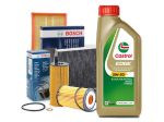 Kit tagliando filtri Bosch + Castrol 5w30 MERCEDES-BENZ CLASSE A