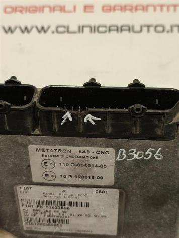 CENTRALINA MOTORE FIAT Panda 2° Serie 51822896 188A4000 benzina 1242 (0310) - Foto 3