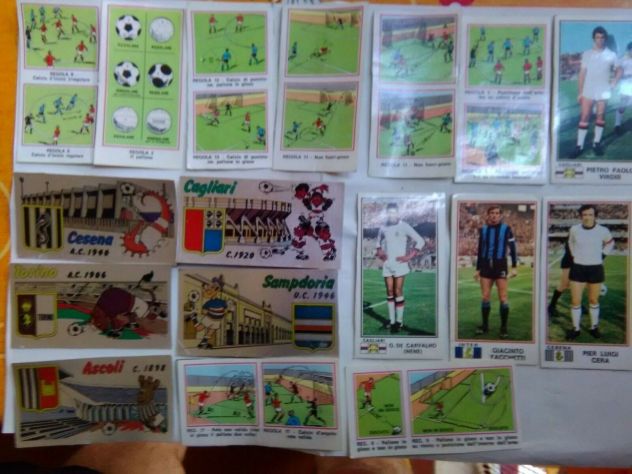 LOTTO 52 FIGURINE CALCIATORI PANINI 74/75 DA RECUPERO - Foto 6