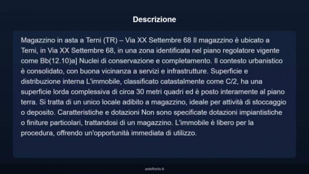 Immobile in asta di 30 m² in vendita a Terni - Foto 8