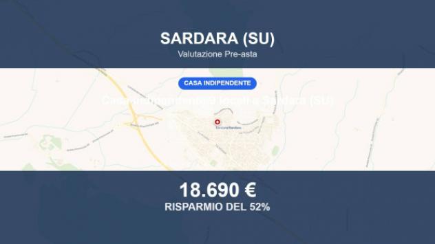 Immobile in asta di 149 m² con più di 5 locali in vendita a Sardara